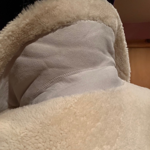 🛑✋🏾NWT Coach shearling coat - Picture 6 of 10